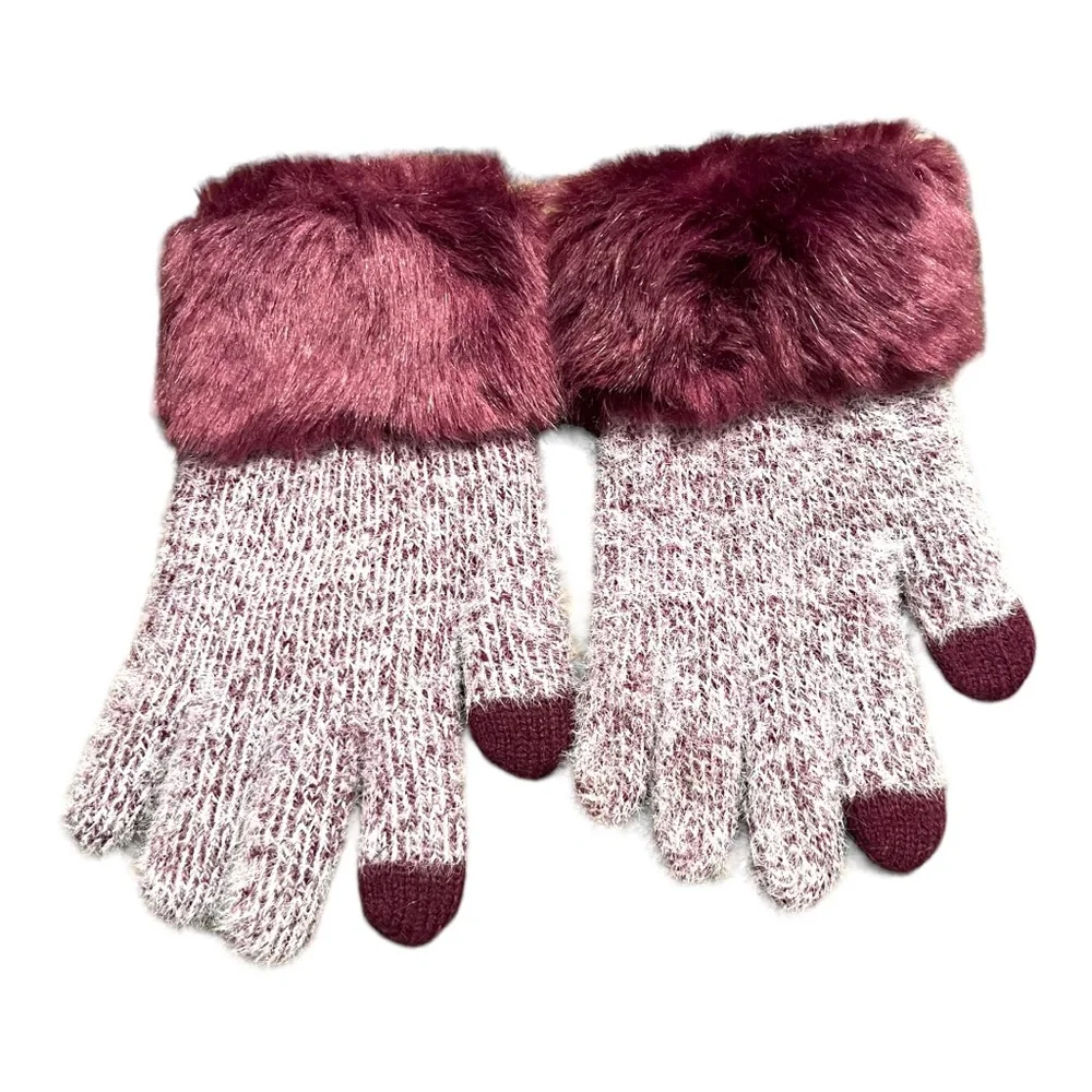 Furry Mittens Small One Size